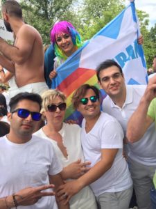 First Iran Boat in Amsterdam Pride Parade 2017