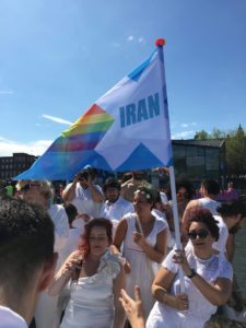 First Iran Boat in Amsterdam Pride Parade 2017