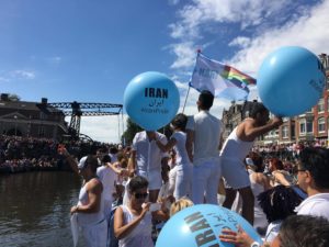 First Iran Boat in Amsterdam Pride Parade 2017