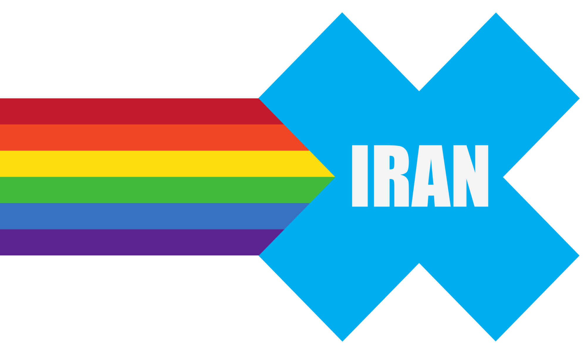 Iran in Pride Parade flag