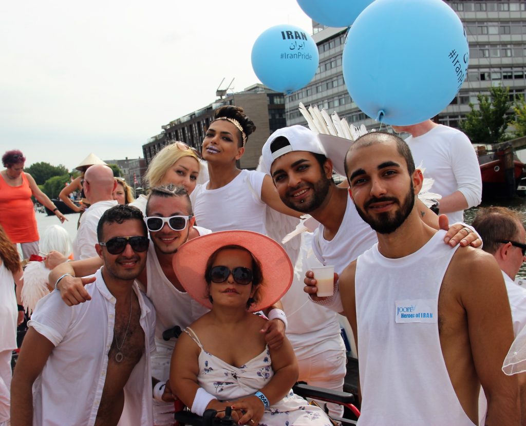 IranPride Boat in Amsterdam Pride 2018