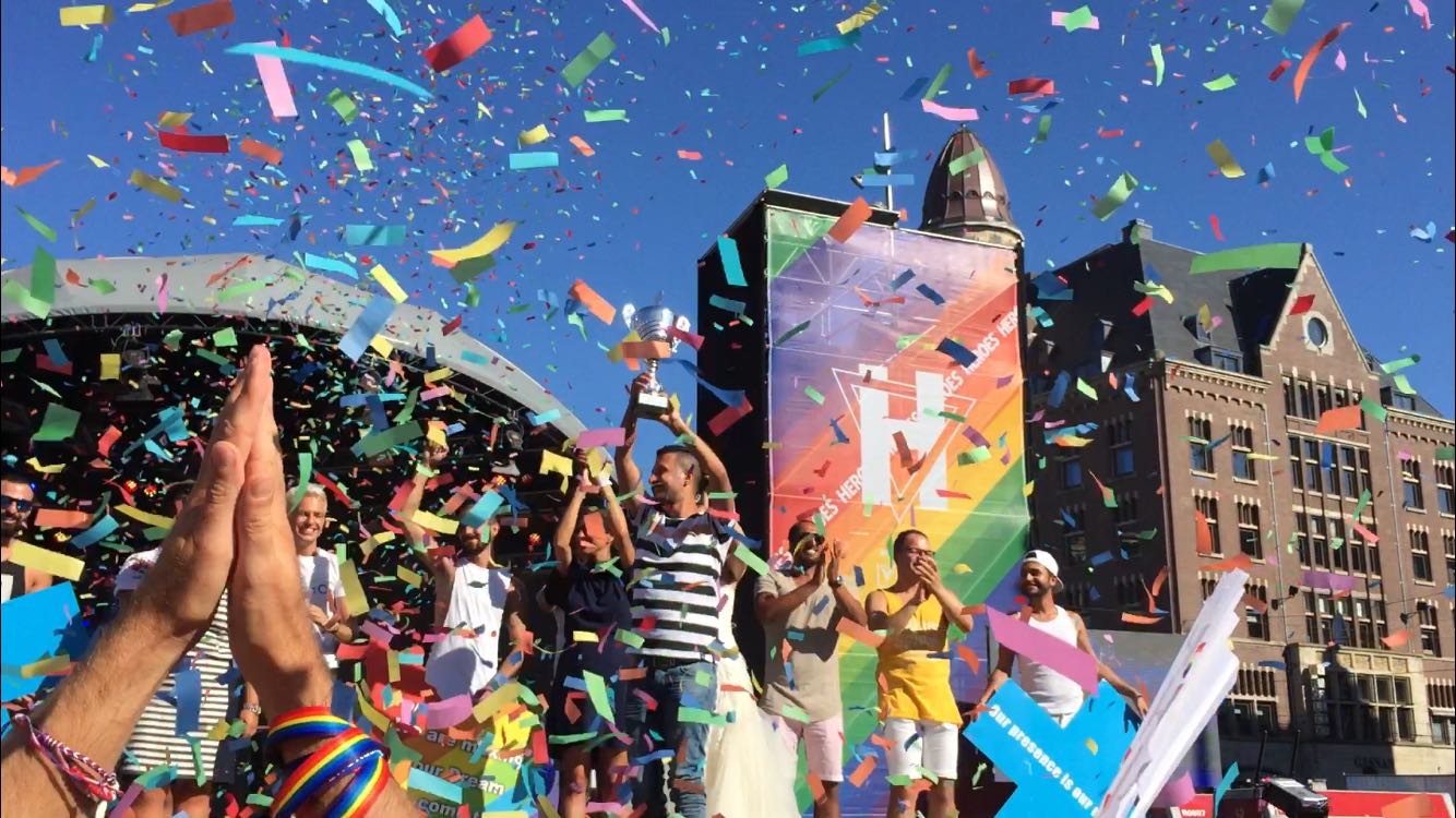 IranPride is selected as the best boat of Amsterdam Pride 2018